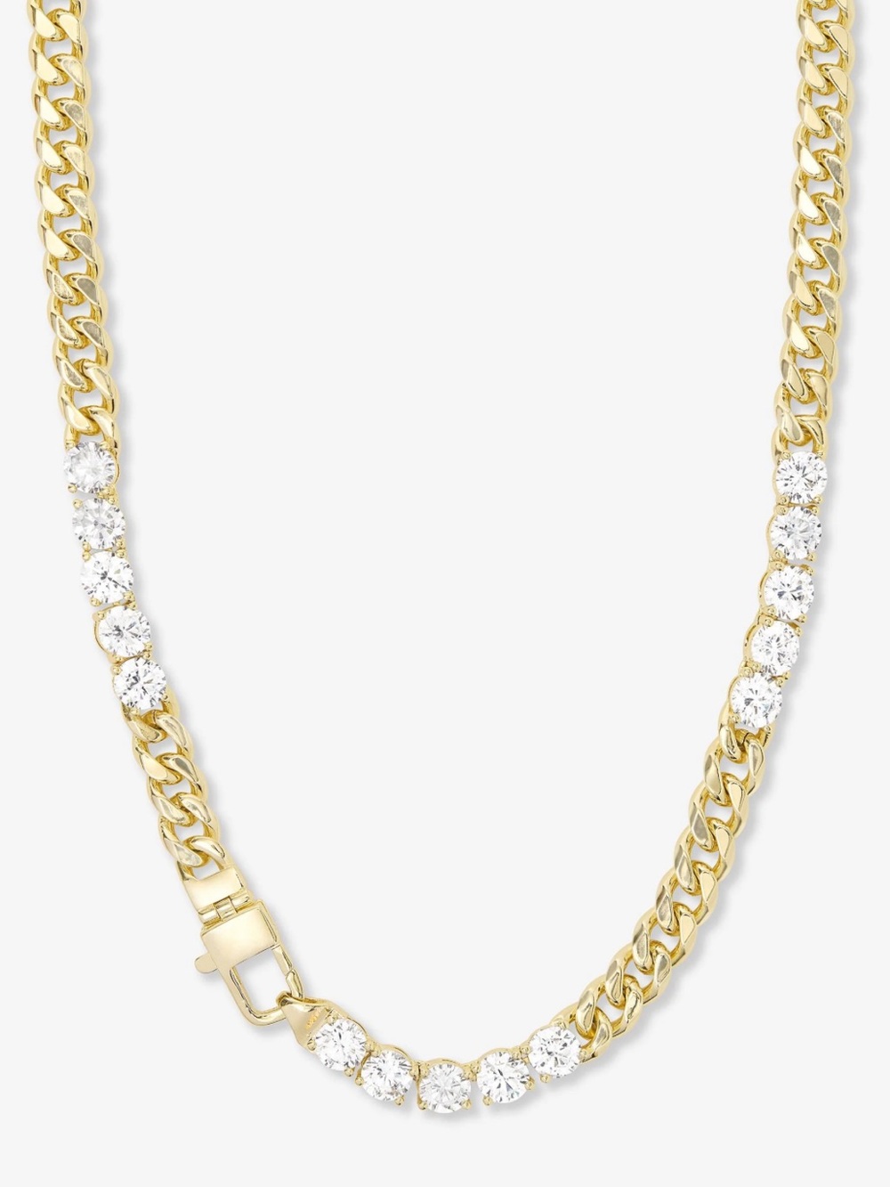 NWT Melinda Maria Gold “Julian’s Obsessed With Diamonds 6.8mm”
